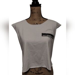 Harley Davidson Vintage Cropped/Re Worked Crop Top Women's Size L